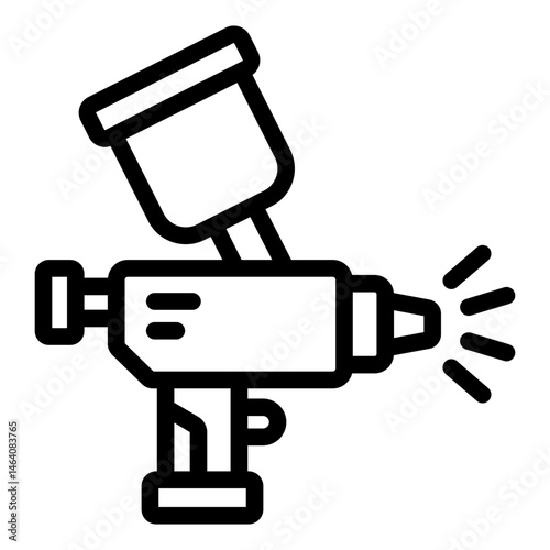 spray gun icon