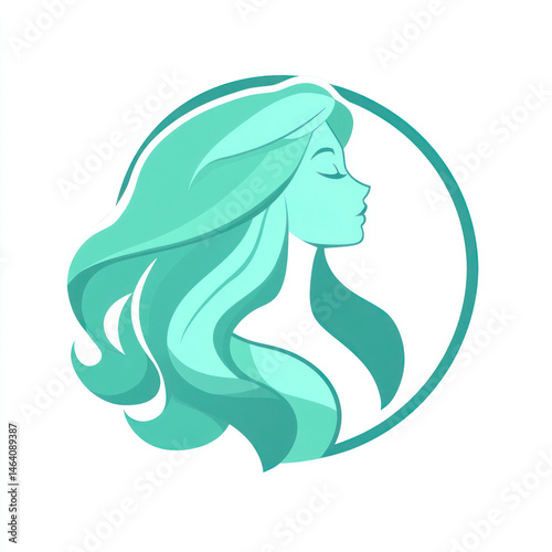 woman with long hair