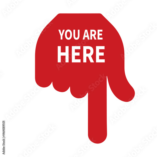 you are here vector png