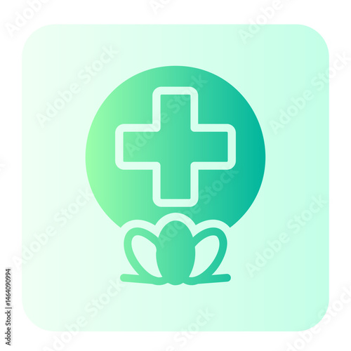 herbal gradient icon