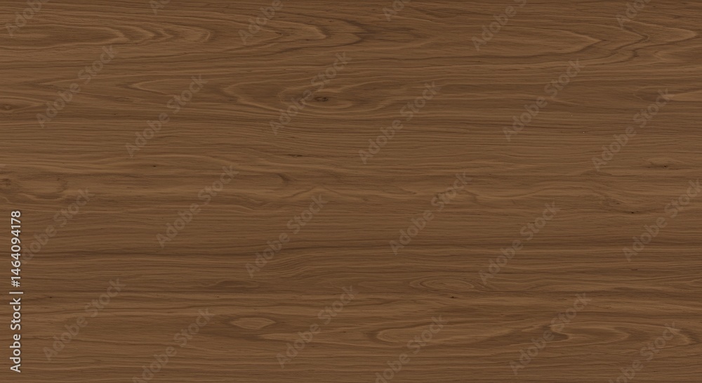 Obraz premium Smooth Brown Wooden Surface with Horizontal Grain Texture
