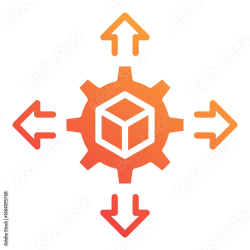Distribution Center Icon