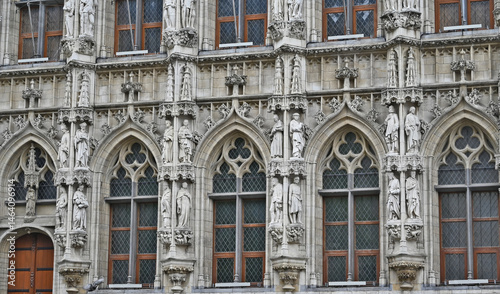 Obraz na płótnie Belgio, Il Palazzo Comunale di Lovanio - Leuven - Brabante w salonie
