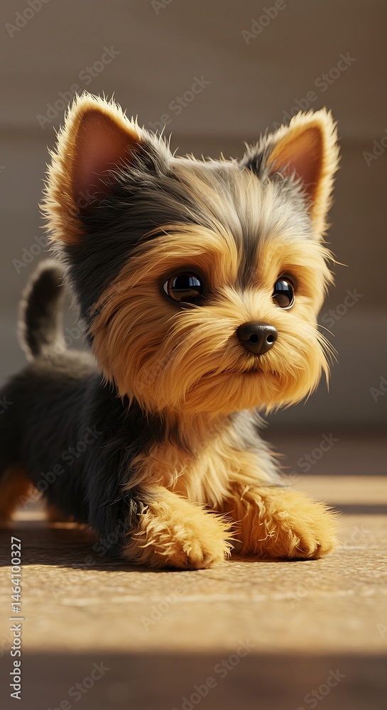 Fototapeta premium Sunbeam Pup