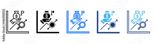 Underwriter Icon Set With Multiple Style Collection 