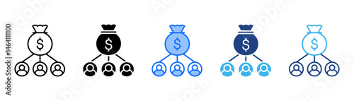 Share Icon Set With Multiple Style Collection 