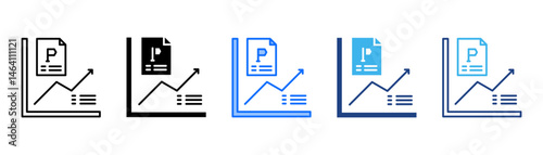 Listing Icon Set With Multiple Style Collection 