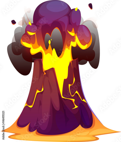 Magma Blowing
