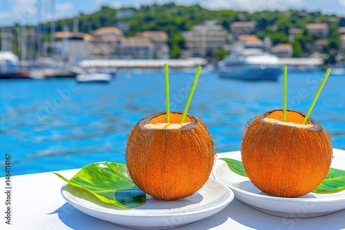 Refreshing Coconut Cocktails photo