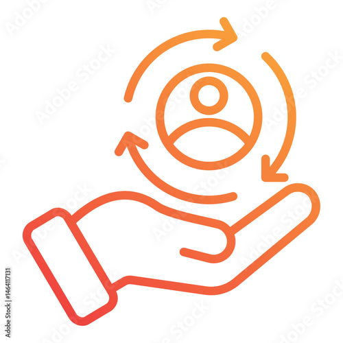 Customer Retention Icon