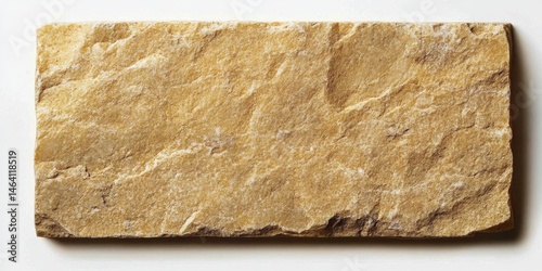 Golden Stone Texture Rectangular Composition, Rough Surface