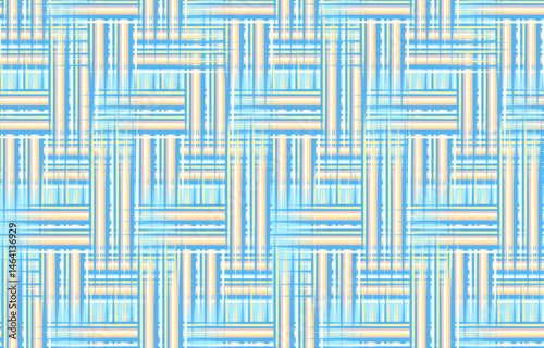 Design Textile ikat wave abstract geometric ikat, design ikat vector for background, wallpaper, carpet, wrapping, fabric, textile fashion wearing.