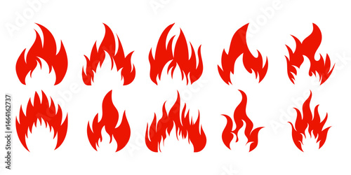 Doodle Fire Flame Icon
