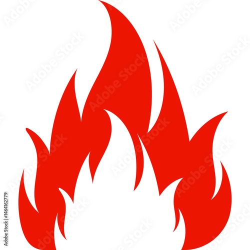 Doodle Fire Flame Icon