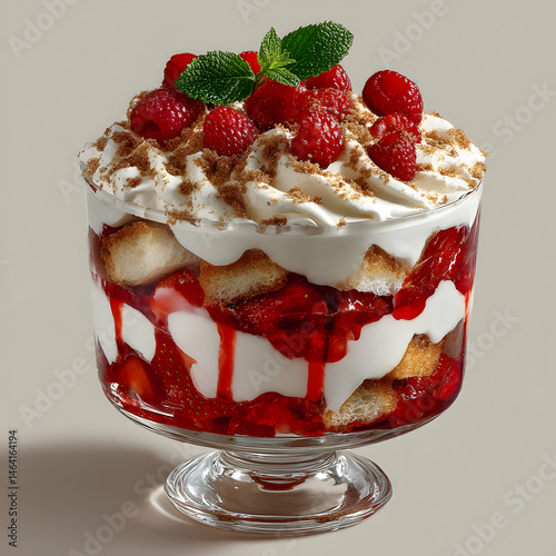 Delicious Raspberry Trifle Recipe Easy Dessert Ideas transparent background