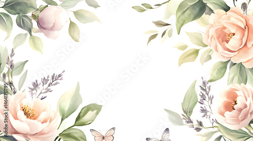 spring flowers vector illustration
