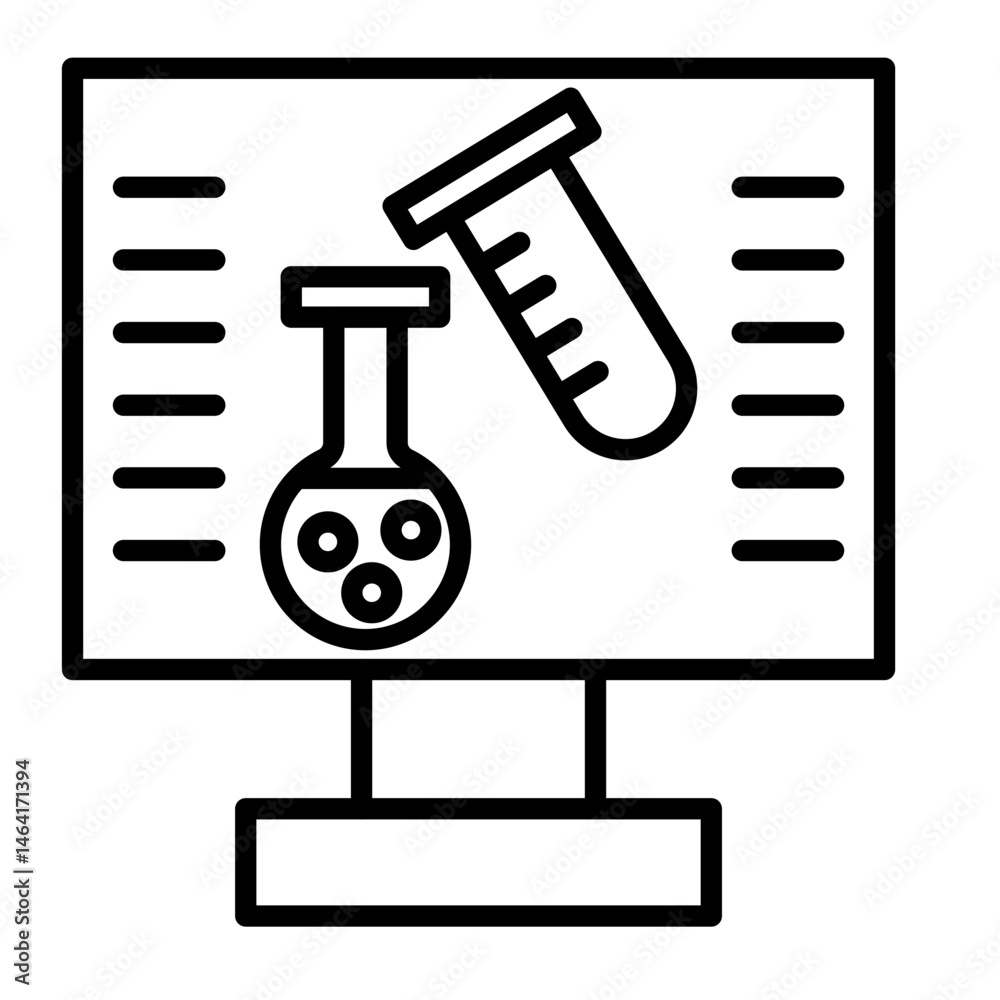 Fototapeta premium Computer Science icon