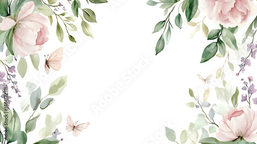 spring flowers vector illustration