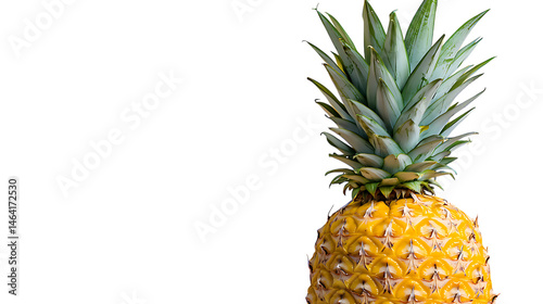 pineapple on white background