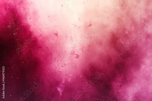Abstract pink and red powder explosion