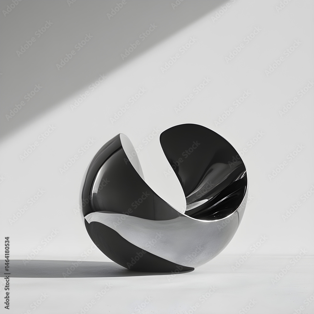 Interplay of Form and Light in Modern Sculpture Photography
