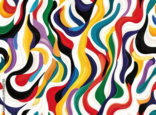 Obraz na płótnie abstract seamless pattern with stripes