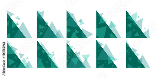 Triangle Pattern Corner