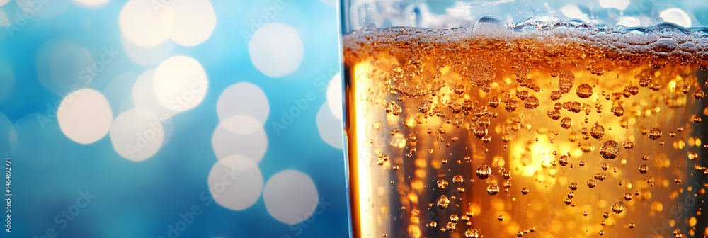 Effervescent Refreshment: Bubbles and Shine in Refreshing Soda Photography