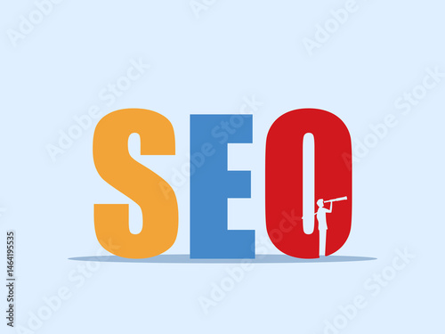 SEO Icon, Web Browsing, Online World , Searching For Information, Surfing The Internet