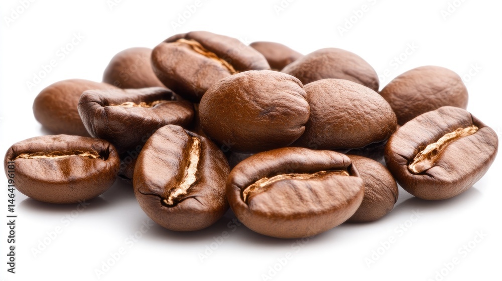 Naklejka premium Roasted coffee beans (3)