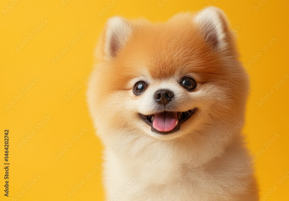 Obraz premium pomeranian spitz puppy