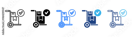 Procurement Icon Set With Multiple Style Collection 