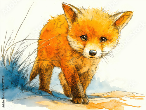Fuchs Welpe