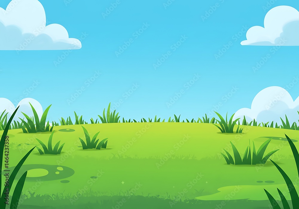 Obraz premium Sunny Meadow Daydream