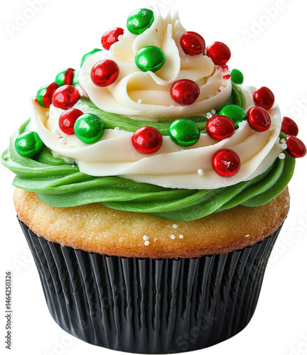 Festive Christmas Cupcake Delight photo