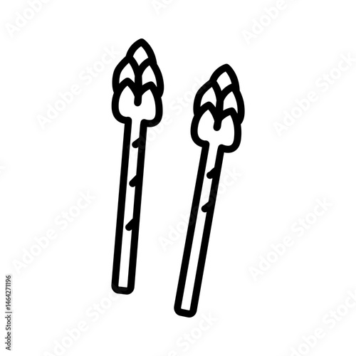 illustration of asparagus