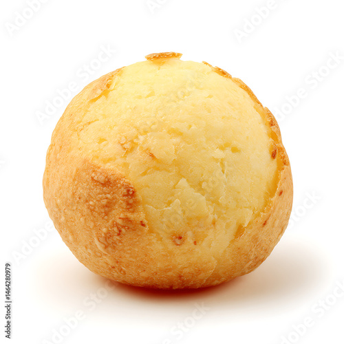 Obraz na płótnie Golden cheese bread roll. Freshly baked w salonie