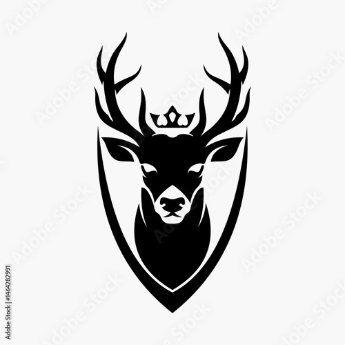 Deer logo vector template
