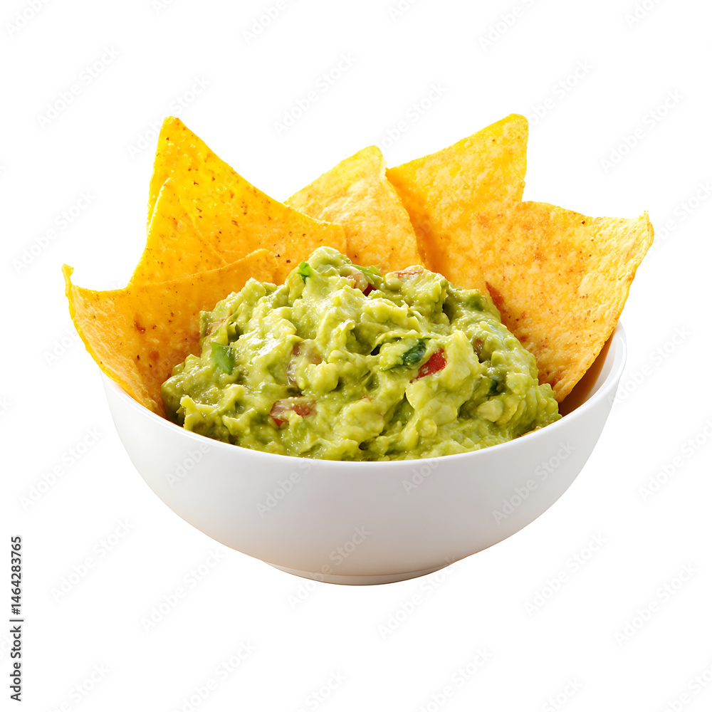 Guacamole and chips, a classic appetizer