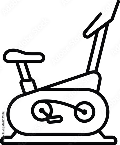 Exercise Bike Icon
