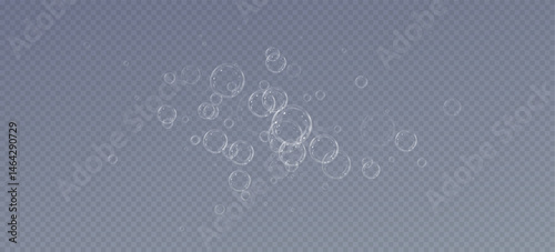 Soap bubble.Flying bubble.Vector.Background.
Soap bubbles background