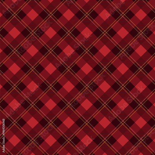 Gingham Checkered Pattern. Textile design of textured plaid. Checkered fabric pattern swatch for print, tartan, gift wrap, textiles, checkered background for tablecloth. Stripes crossed	
