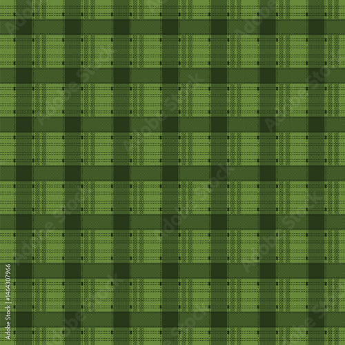 Gingham Checkered Pattern. Textile design of textured plaid. Checkered fabric pattern swatch for print, tartan, gift wrap, textiles, checkered background for tablecloth. Stripes crossed	