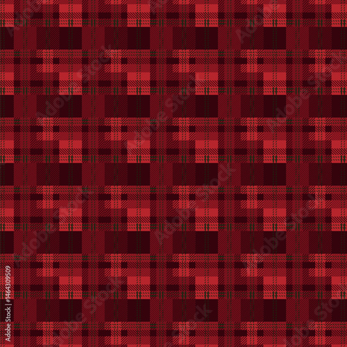 Gingham Checkered Pattern. Textile design of textured plaid. Checkered fabric pattern swatch for print, tartan, gift wrap, textiles, checkered background for tablecloth. Stripes crossed	