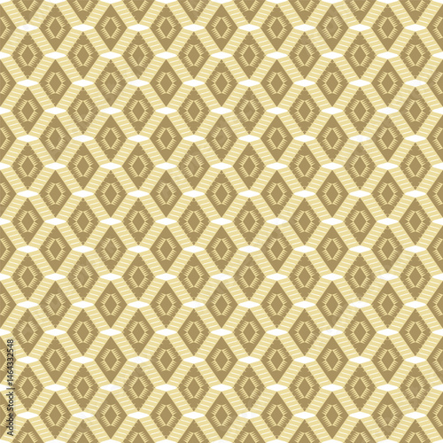 Thai geometric pattern for background, seamless pattern.