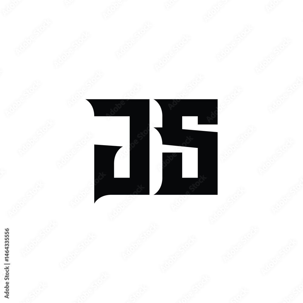 JS monogram logo design letter text name symbol monochrome logotype alphabet character simple logo JS monogram logo design letter text name symbol monochrome logotype alphabet character simple logo
