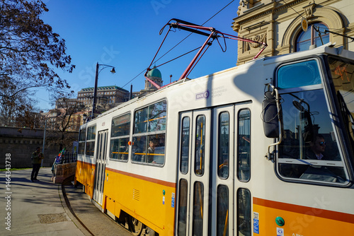 Budapest tram station , Batthyàny Tér