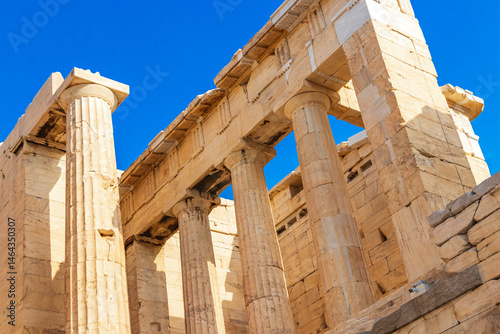 Wallpaper Mural Acropolis of Athens ruins details sculptures Greeces capital Athens Greece. Torontodigital.ca