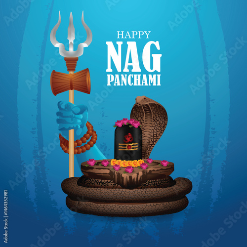 Nag panchami indian festival design
