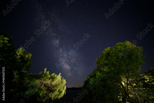Milky Way Over the Rolling Hills of Bosnia and Herzegovina: A Stellar Landscape